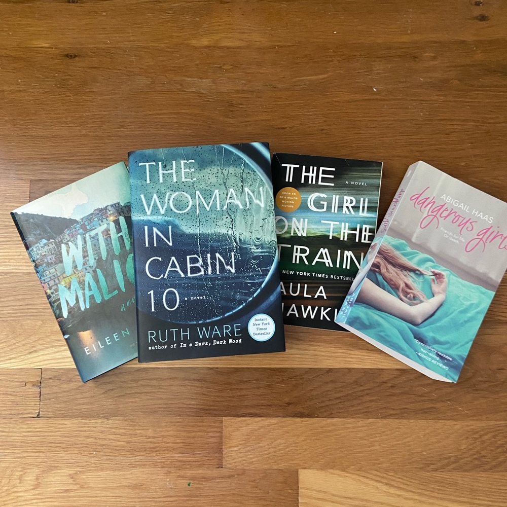 Bundle of 4 YA/mystery books